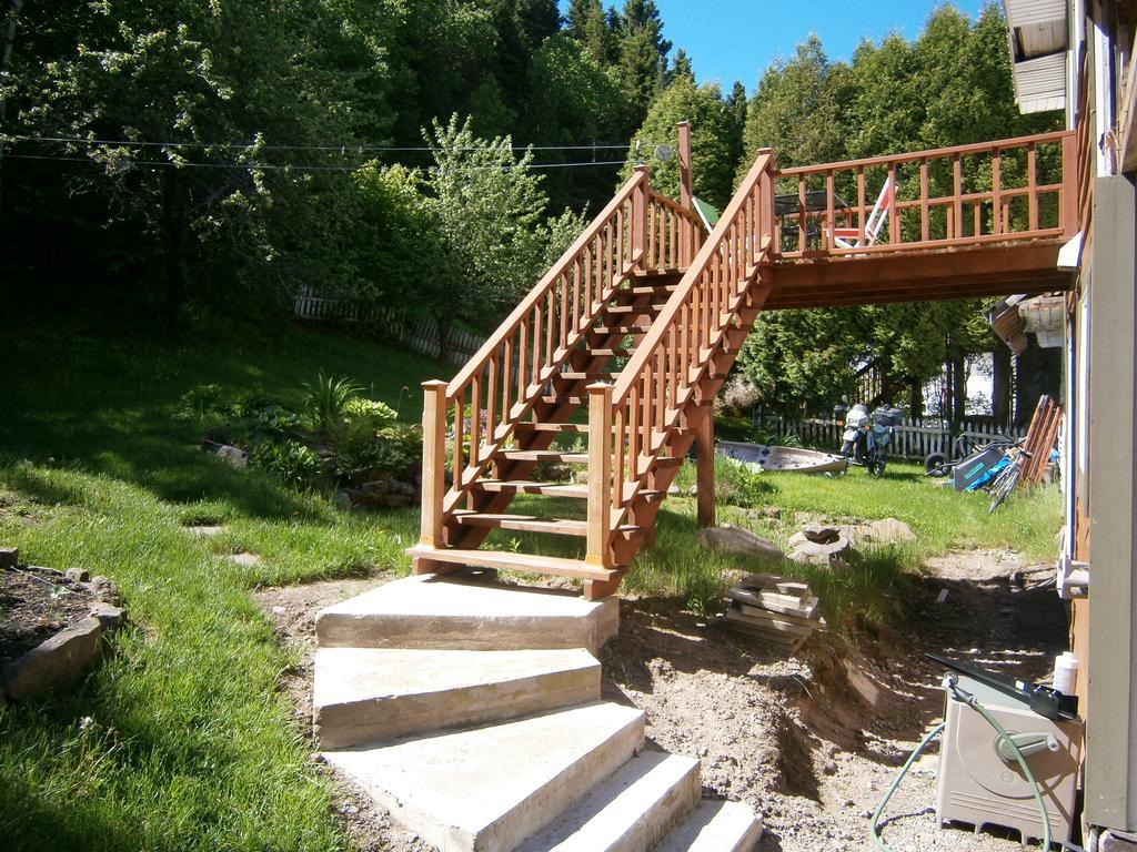 Apartement Mirador Du Fjord LʼAnse-Saint-Jean Buitenkant foto